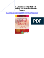 Instant Download Test Bank Understanding Medical Surgical Nursing 5th Edition Williams Hopper PDF Scribd