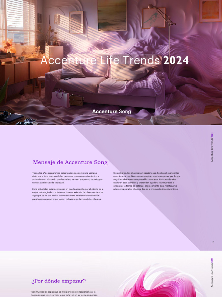 Accenture Life Trends 2024 Report ES | PDF | Marketing | Marca