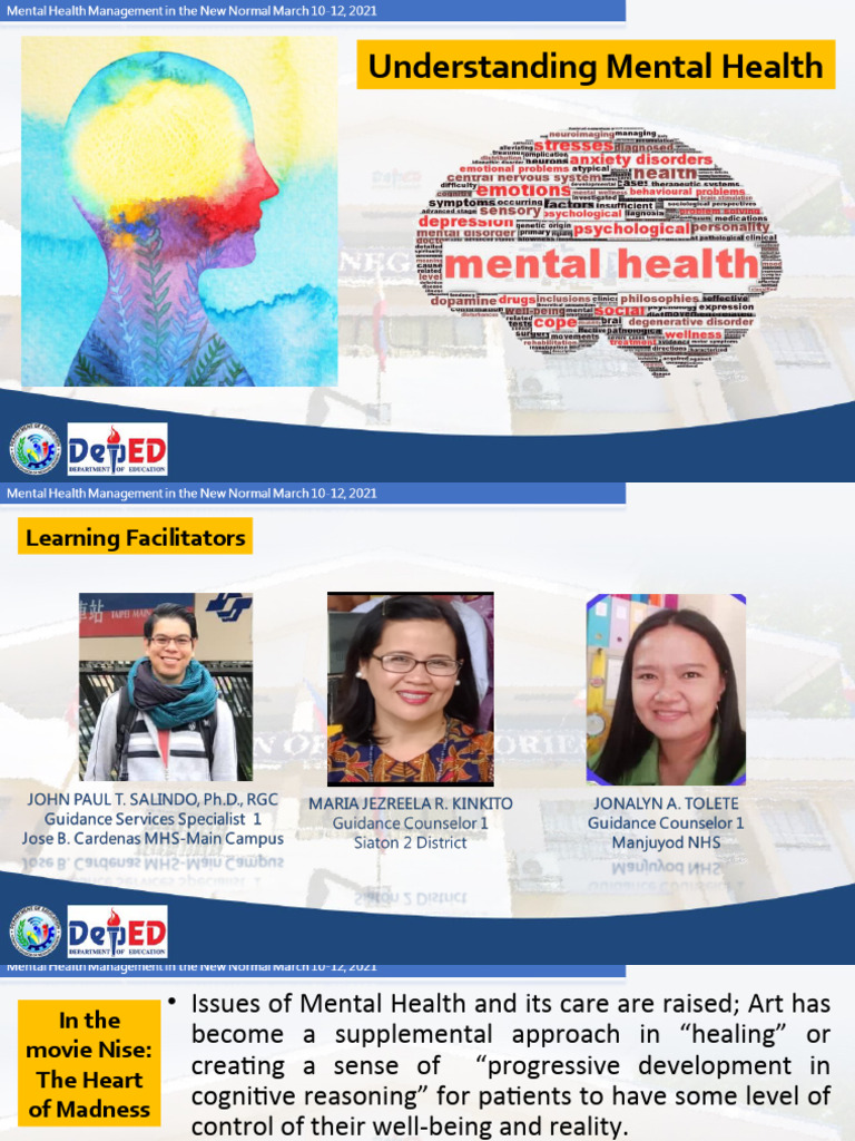 Session 1 Mental Health Act Pinaka Final Pdf Mental Disorder