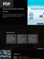 Personal Portfolio Website Project