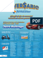 Aniversario Farmacenter Ganadores