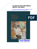 Instant Download Reality Through The Arts 8th Edition Sporre Test Bank PDF Full Chapter