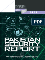 Pak Institute for Peace Studies Pvt Ltd巴基斯坦和平研究所-Pakistan - Securtity - Report - 2023