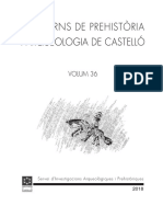 Quaderns de Prehistòria I Arqueologia de Castelló: Volum 36