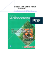 Instant Download Microeconomics 13th Edition Parkin Test Bank PDF Full Chapter