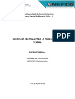 Formato Del Informe Final Prof. Felix Quispe Quispe U. e - San Antonio A
