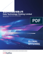 Global Offering: Gala Technology Holding Limited