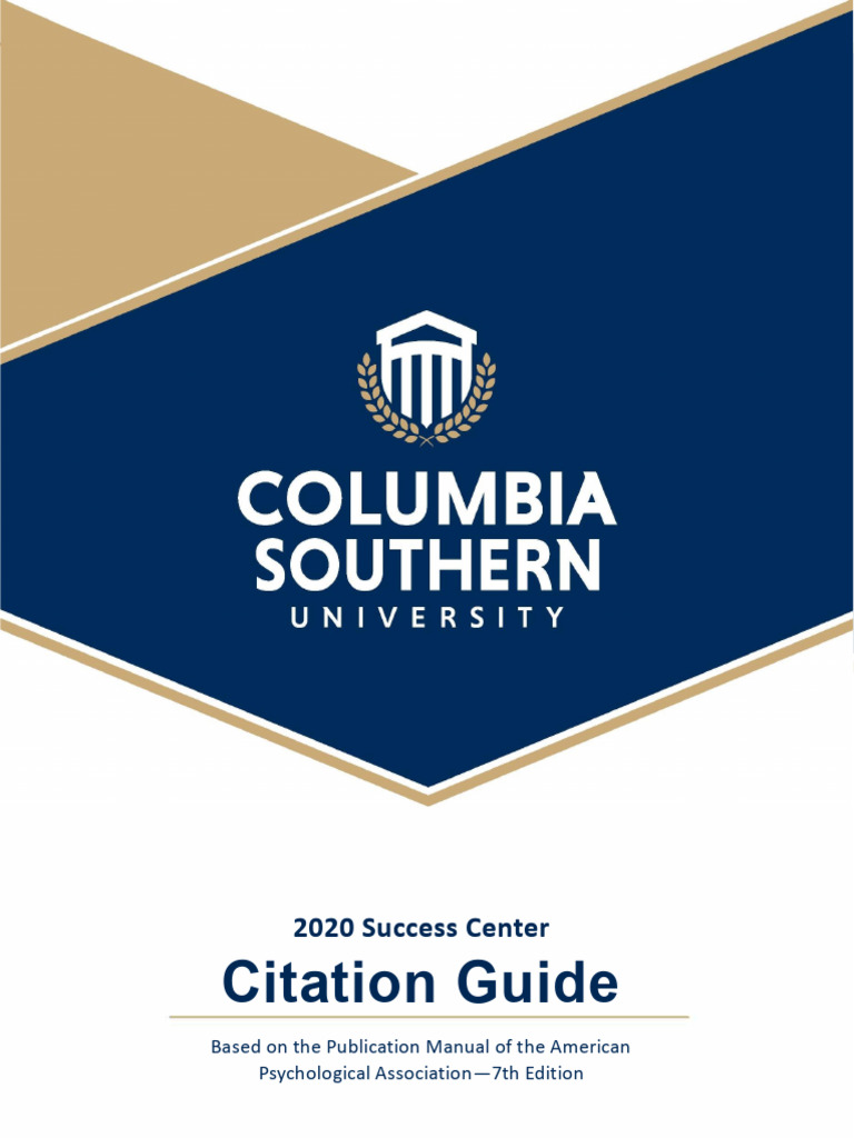 Citation Guide 7th Edition | PDF | Apa Style | Plagiarism