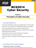 Lecture 2 Principles of Cyber Security