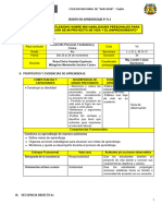 Sesión de Aprendizaje - N°8.1