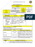 Sesión de Aprendizaje N°3.2