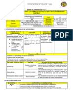 Sesión de Aprendizaje N°3.1