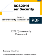 Lecture 5 Cyber Security Standards and Controls
