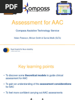 Assessment For AAC