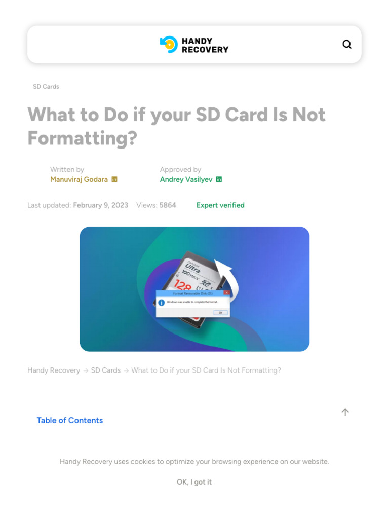 What to Do if your SD Card Is Not Formatting_ PDF Computer File