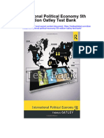 Instant Download International Political Economy 5th Edition Oatley Test Bank PDF Full Chapter