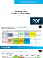 Emploi Du Temps