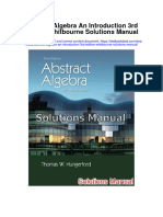 Instant Download Abstract Algebra An Introduction 3rd Edition Whitbourne Solutions Manual PDF Full Chapter