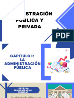 Administración Publica y Privada Grupo 4 Diapositivas