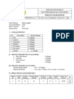 Perincian Hari Efektif I