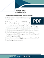 Paket Haji Furoda 2024