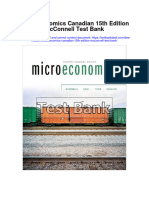 Instant Download Microeconomics Canadian 15th Edition Mcconnell Test Bank PDF Full Chapter