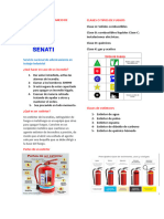 Instructivo para El Manejo de Extintores