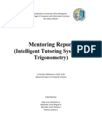 Intelligent Tutoring System For Trigonometry