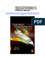 Instant Download Computational Fluid Dynamics A Practical Approach 2nd Edition Tu Solutions Manual PDF Full Chapter