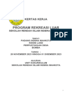 Kertas Kerja Rekreasi