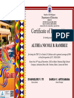 Certificate of Appreciation ISO Template GRADE 10 DICKIES