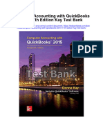 Instant Download Computer Accounting With Quickbooks 2015 17th Edition Kay Test Bank PDF Full Chapter