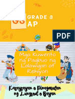 Grade 3 - AP Reviewer - 2nd Assessment