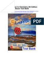 Instant Download Introduction To Chemistry 4th Edition Bauer Test Bank PDF Full Chapter