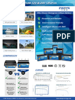 ZWAYN-12V & 24V LiFePO4 Battery Datesheet