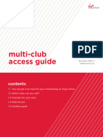 Virgin Active - Multi Access Guide - November 2023