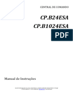 Produto AUTOMATISMO CENTRAIS COMANDO BENINCA CPB24ESA Manual - PDF