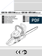 Oleo-Mac GSH 510 Chainsaw