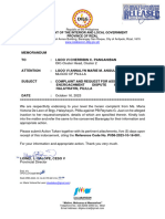 2249-OUT-20231016-P058-2023-10-16-001 Complaint and Request For Assistance in Land Encroachment Dispute in Barangay Halayhayin, Pililla, Rizal
