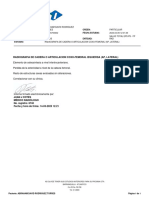 Radiografia de Cadera o Articulacion Coxo-Femoral (Ap, Lateral)