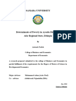 2nd Draft Research Thesis For Poverty - Anteneh!