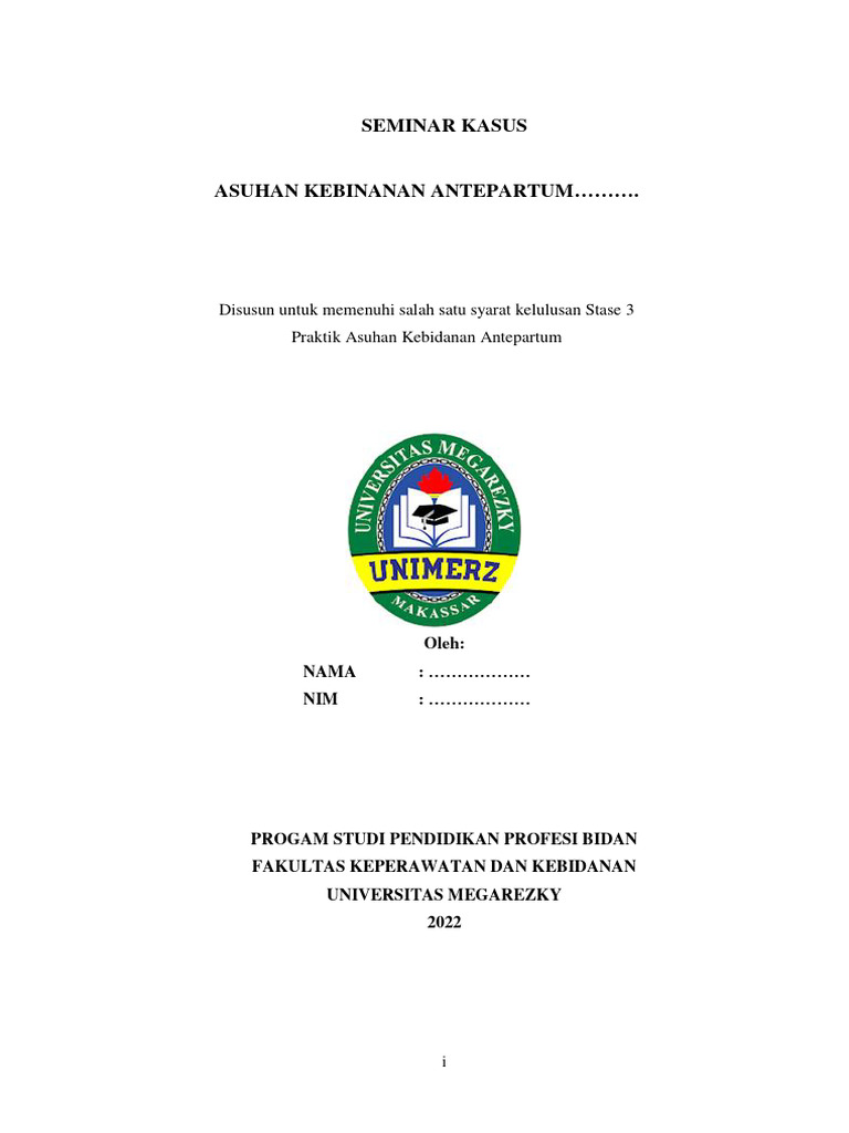 Format Laporan Stase Anc | PDF
