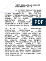 Doa Pelepasan Jamaah Haji 2 - PDF