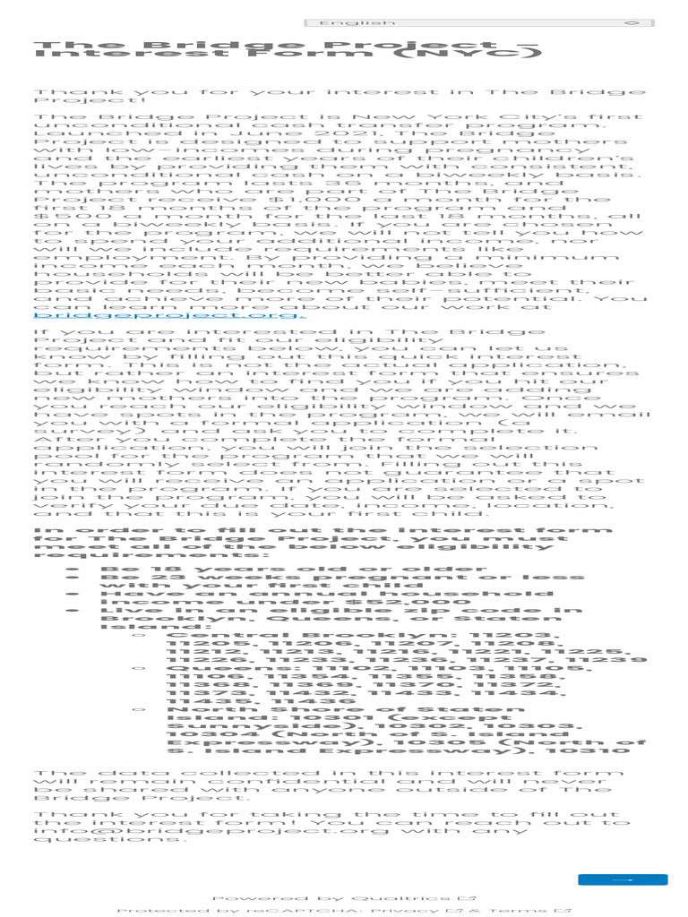 The Bridge Project I PDF Economies