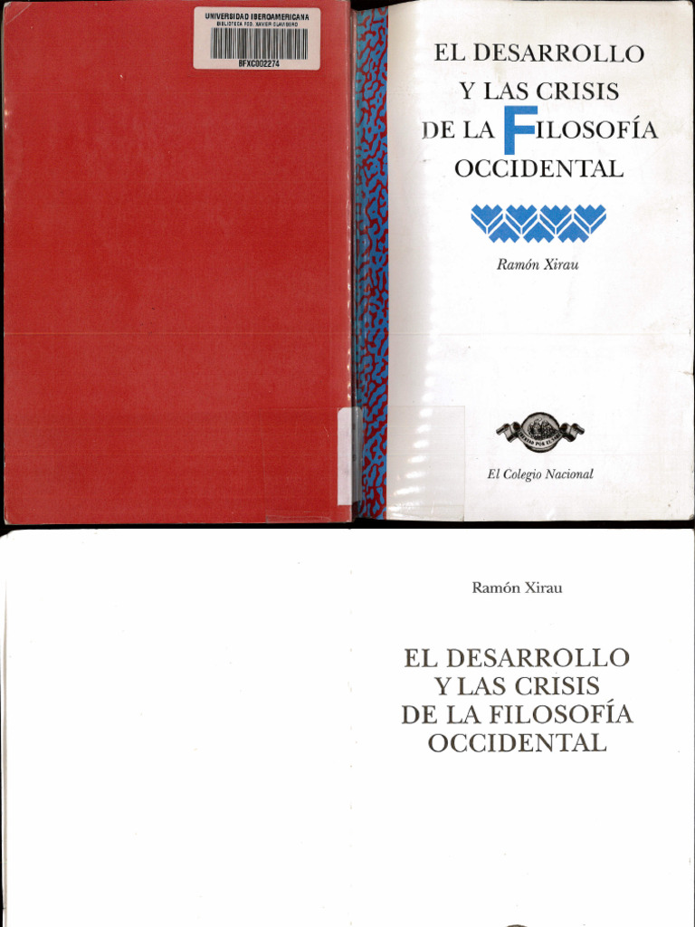 El Desarrollo y La Crisis de La Filosofía Occidental | PDF