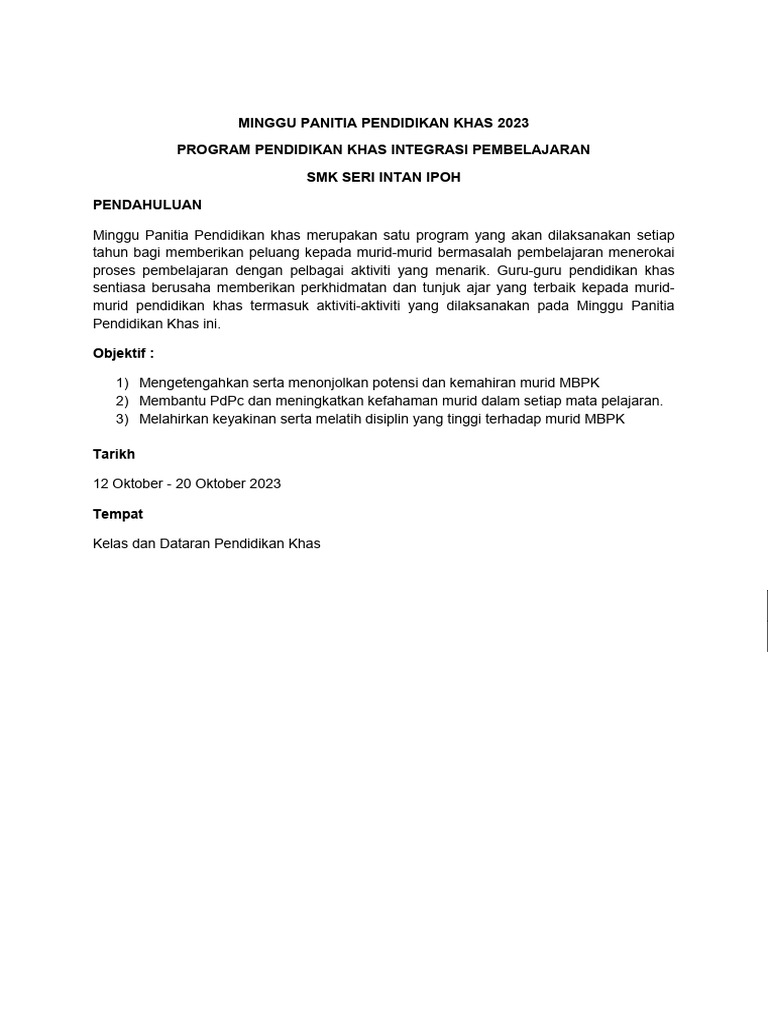 Filp Book Minggu Panitia 2023 PDF