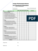 DPP-F-EnV-003 (Rev.000) Check List Pemeriksaan Hidrokarbon