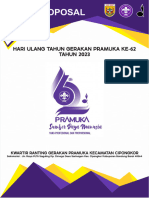 Proposal Hut Pramuka Ke-62