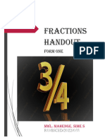 FRACTIONS Handout MODIFIED
