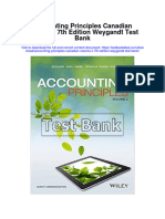 Instant Download Accounting Principles Canadian Volume II 7th Edition Weygandt Test Bank PDF Full Chapter